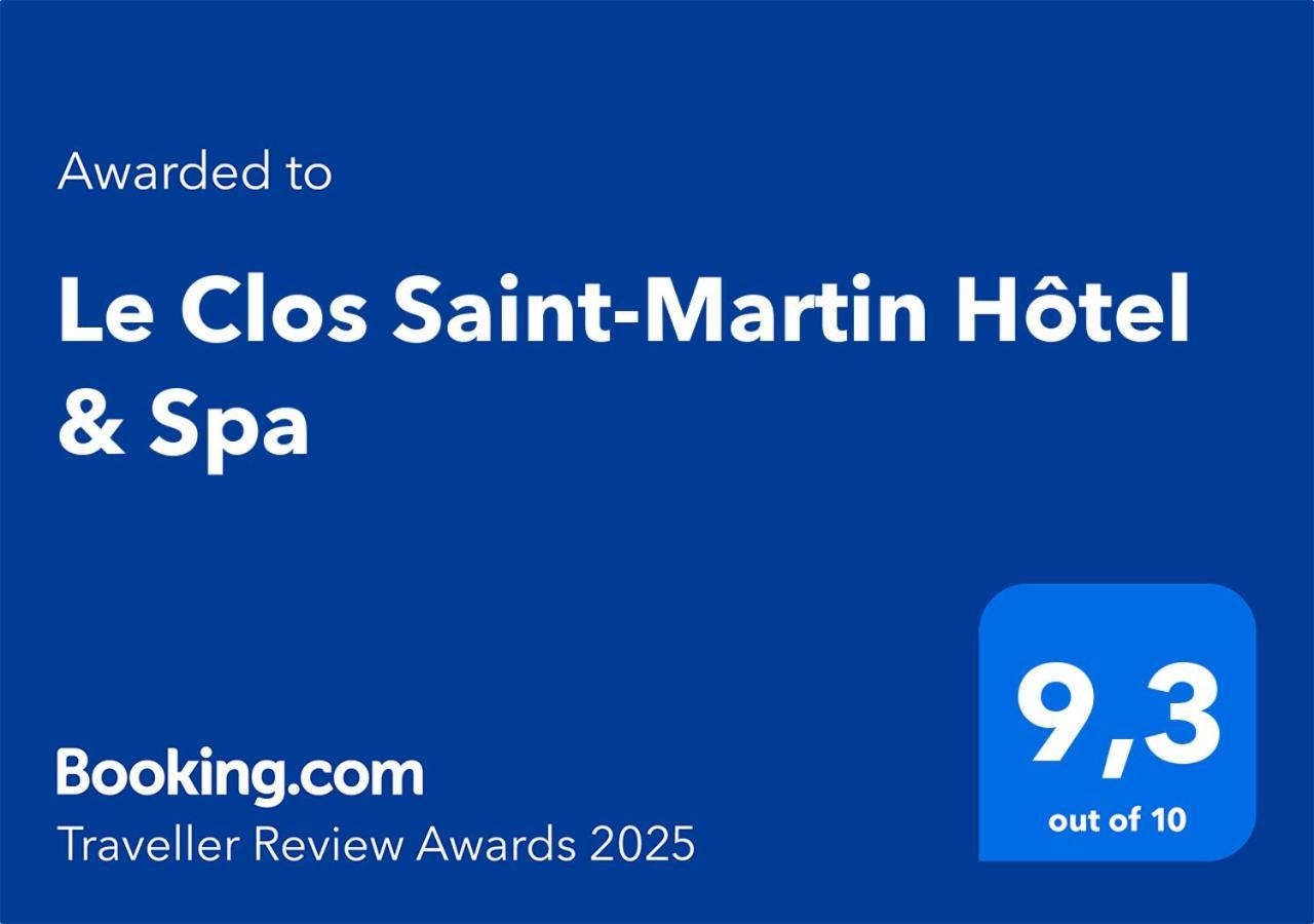 Le Clos Saint-Martin Hotel & Spa Eksteriør billede